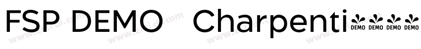 FSP DEMO   Charpenti字体转换
